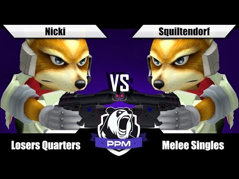 PPM-M#1 - Squiltendorf (Fox) Vs. Nicki (Fox) - Losers Quarters - Melee Singles