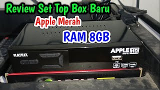 Download lagu Review Set Top Box Baru Matrix Apple Merah Ram 8GB mp3