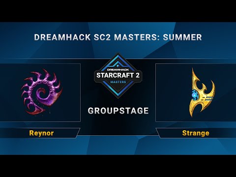 SC2 - Reynor vs. Strange - DreamHack SC2 Masters Summer - Group C - EU