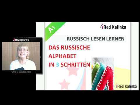 Russisch lesen lernen – So einfach geht das Alphabet! (1/3)