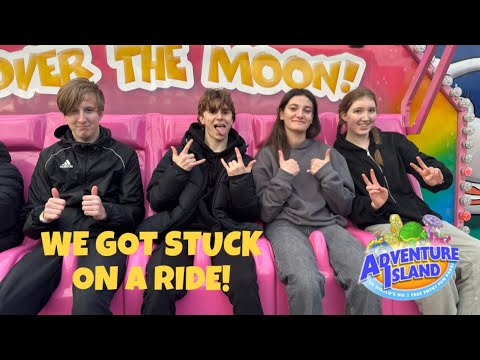 ADVENTURE ISLAND OPENING DAY VLOG 2024!  THEME PARK BREAKDOWNS!