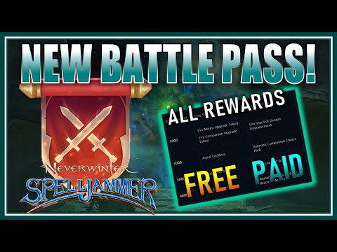 NEW Battle Pass: ALL REWARDS Revealed! (new artifact) Feedback & Suggestions - Neverwinter M27