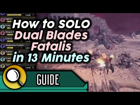 Fatalis Dual Blades Solo Guide - Skills, Playstyle, Openings, Tips and Tricks | MHW Iceborne