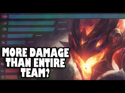 MORE DAMAGE THAN EVERYONE? AZZAPP VEL'KOZ INSANE DAMAGE