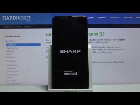 How to Factory Reset Sharp Aquos R2 – Hard Reset by Settings