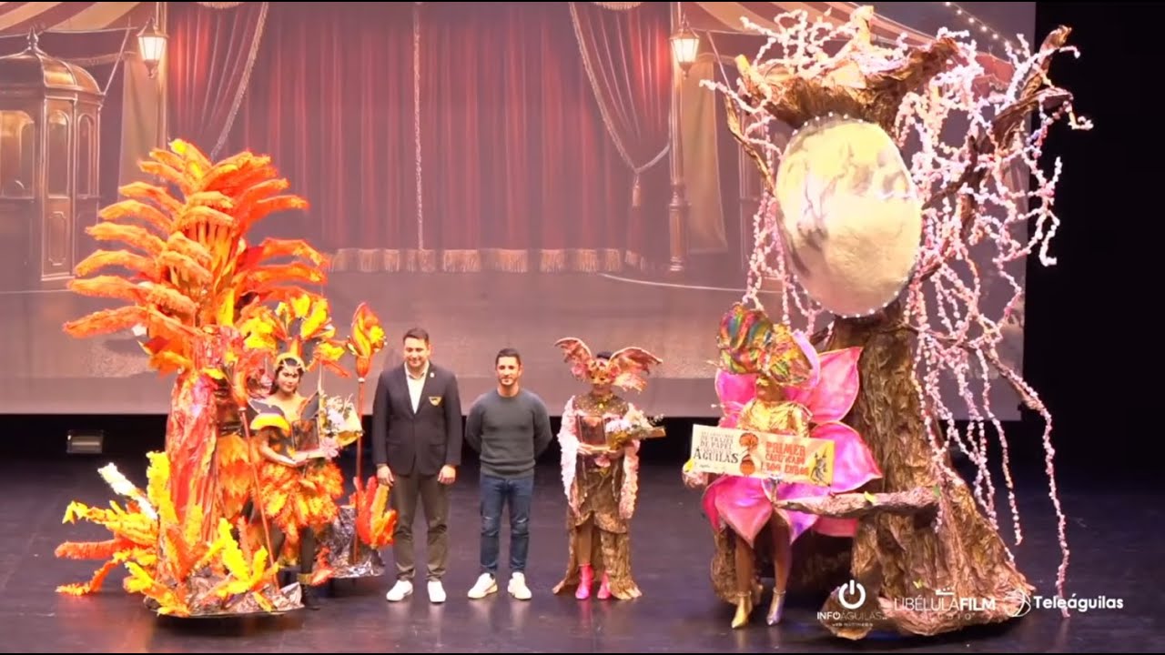 Retransmisión en directo - Concurso de Trajes de Papel del Carnaval de Águilas 2026