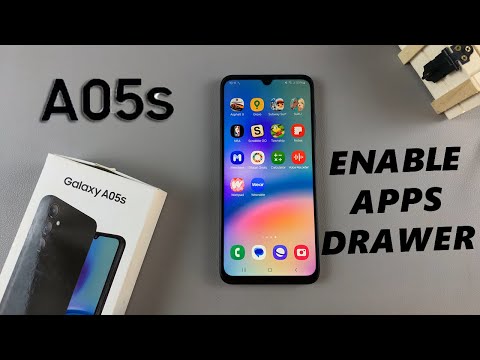 Samsung Galaxy A05s: How To Enable / Disable Apps Screen (Apps Drawer)