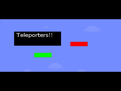 How to make a teleporter in algodoo!