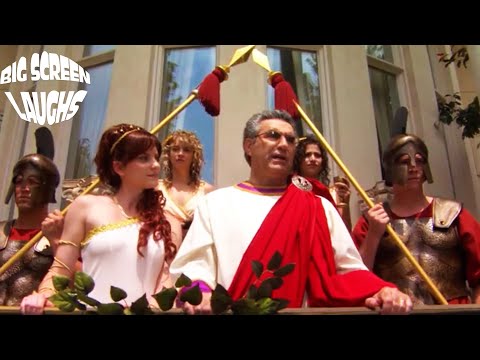 Frat vs. Geek House Showdown | The Pool Battle Scene – American Pie Presents: Beta House (2007)