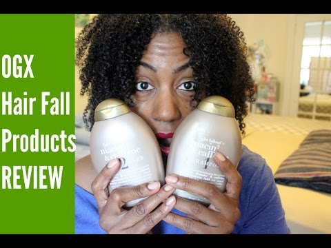 OGX Niacin3 and Caffeine Anti-Fall Out Hair Products...