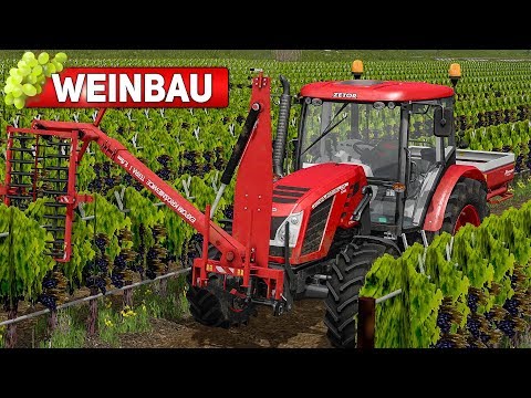 LS17 WEINBAU #2: Weinstöcke vorbereiten für reiche Traubenlese! | Landwirtschafts Simulator 2017