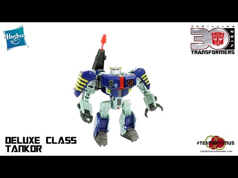 Video Review of the Transformers Generations: Deluxe Class Tankor