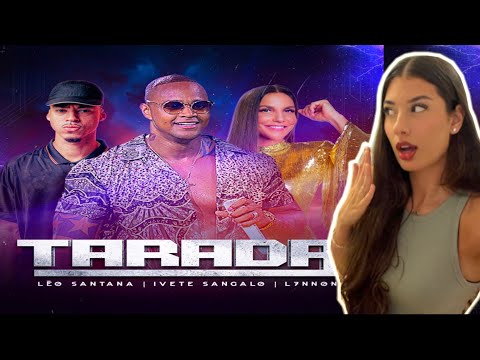GRINGA REAGINDO A TARADA  LÉO SANTANA, IVETE SANGALO, L7NNON 🔥🇧🇷