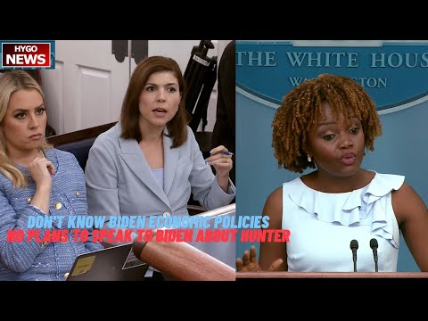 KJP: Americans Don't Know Biden's Economic Policies, No Plans To Speak To Biden About Hunter