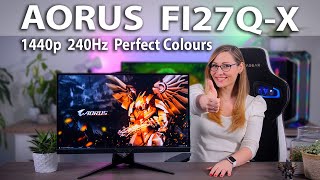 The Perfect All-Rounder - AORUS FI27Q-X Gaming Monitor Review (27", 1440p, 240Hz, IPS, AdobeRGB)