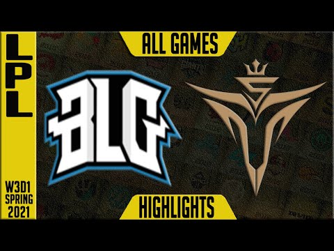 BLG vs V5 Highlights ALL GAMES | LPL Spring 2021 W3D1 | Bilibili Gaming vs Victory 5