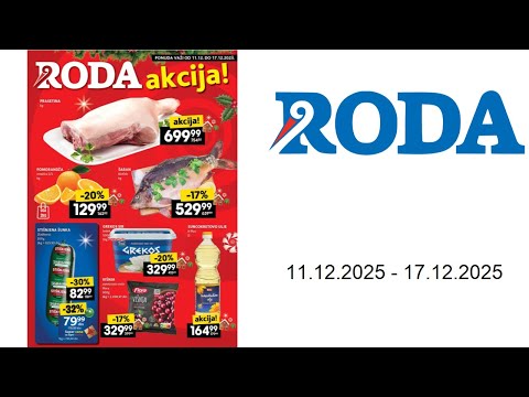 Roda katalog - Nedeljni katalog - 11.12.-17.12.2025