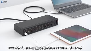 USB2.0 20ポートハブの紹介