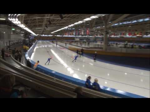 Gijs Kamp - Tim Prins 500m tijdrit Sprintcup Berlijn 2016