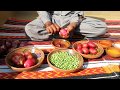 Aloo Matar Curry Recipe | Potato Peas Curry | Matar Batata Bhaji | Grandma's Village Style