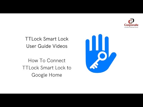 Part of a video titled TTLock - How to Connect Smart Lock to Google Home - YouTube