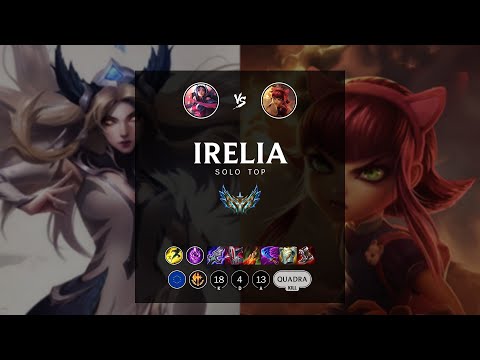 Irelia Top vs Annie - EUW Challenger Patch 12.6