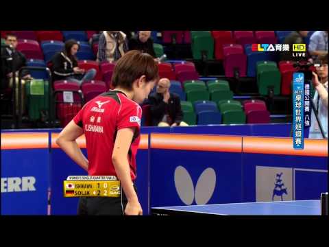 2015 German Open WS-QF: ISHIKAWA Kasumi - SOLJIA Petrissa [HD] [Full Match/Chinese]