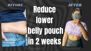 REDUCE LOWER BELLY FAT IN JUST 2 WEEKS. fitness| weight loss|