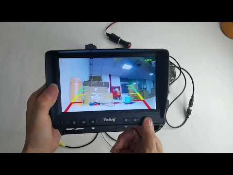 Yakry Y14 7 INCH Monitor Backup Camera System for Trailer,Camper,Motorvan, Fifth Wheel, RV, Truck