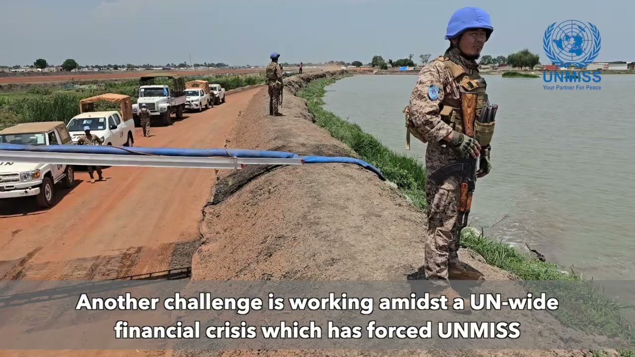 Force Commander urges continued pursuit of peace on departure from UNMISS