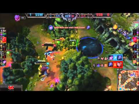 Spirit kha vs Dandy rengar (SSB vs SSW Game 2)