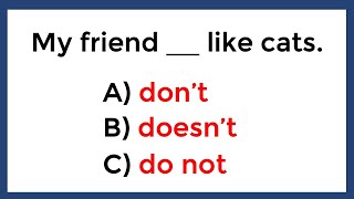 Mixed Grammar Quiz | If you Can Get 15 out of 40, Your Brain is Fantastic #9