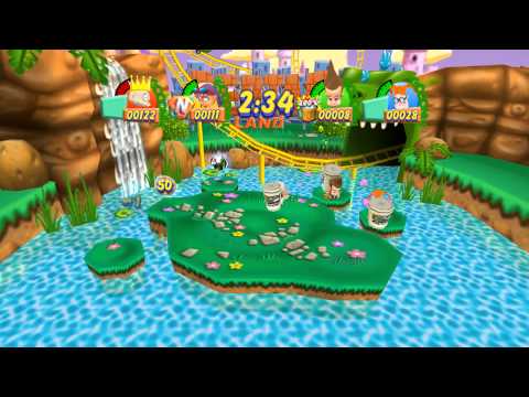 nickelodeon party blast gamecube cheats