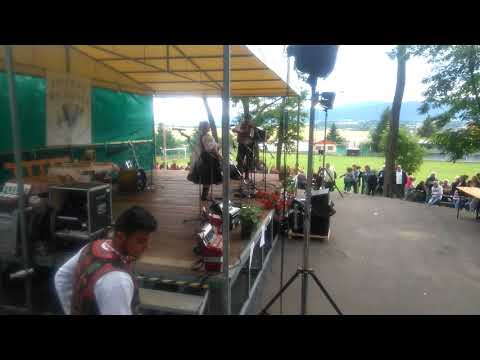 Lovčická heligónka 2018 - Stela Krahulcová a Juraj Krahulec