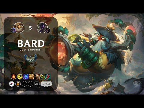 Bard Support vs Alistar - KR Challenger Patch 13.20