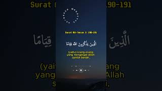 Download lagu Surat Ali `Imran (Ayat 190-191) - Mishary Rashed Alafasy #shorts mp3