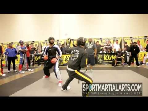 Kyle Petrosky v Jermond Wiggins - Kumite Classic 2013 - Men's team sparring