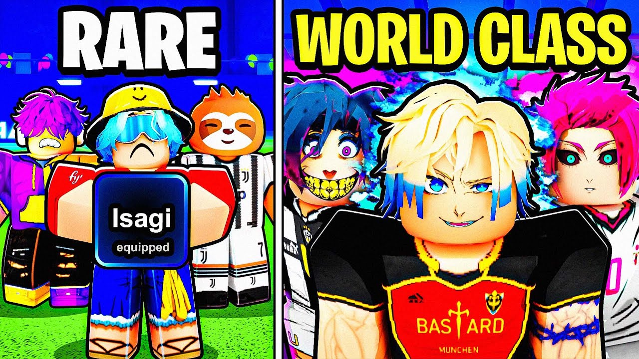 We Became #1 WORLD CLASS STRIKERS in Blue Lock Rivals (Roblox)