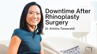 Downtime After Rhinoplasty Surgery