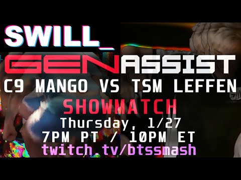 C9 Mango vs TSM Leffen GenAssist Showmatch Trailer [Thu 1/27 7pm PT]
