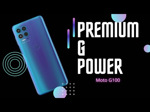 Premium G Power.  Unboxing the Moto G100