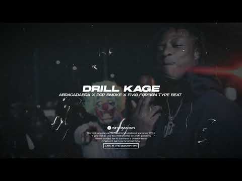 Abracadabra x Pop Smoke x Fivio Foreign Type Beat  - "Drill Kage" | UK NY Drill Instrumental 2020