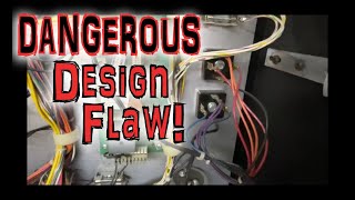 Williams High Speed Pinball Design Flaw That May Catch Your Machine ON FIRE!