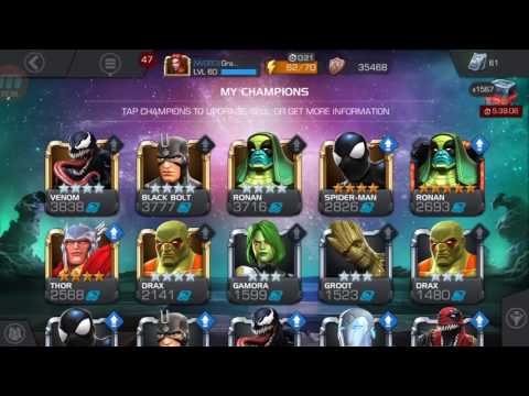 How to Beat Groot on Alliance Quest Map 3 - Marvel Contest of Champions