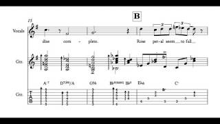 Ella Fitzgerald &amp; Barney Kessel - In a Sentimental Mood (Transcription)