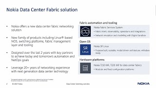 Nokia Data Center Switching Overview with Jeffery Sugimoto
