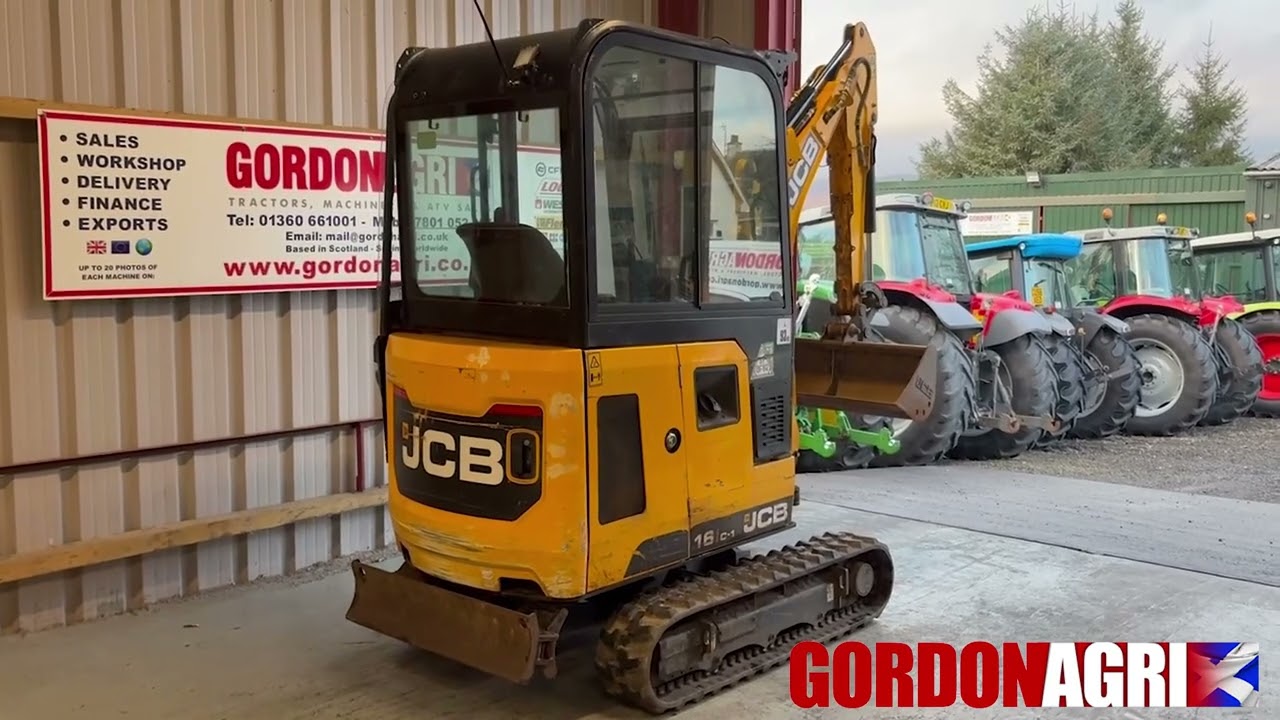JCB 16C-1 Mini Excavator