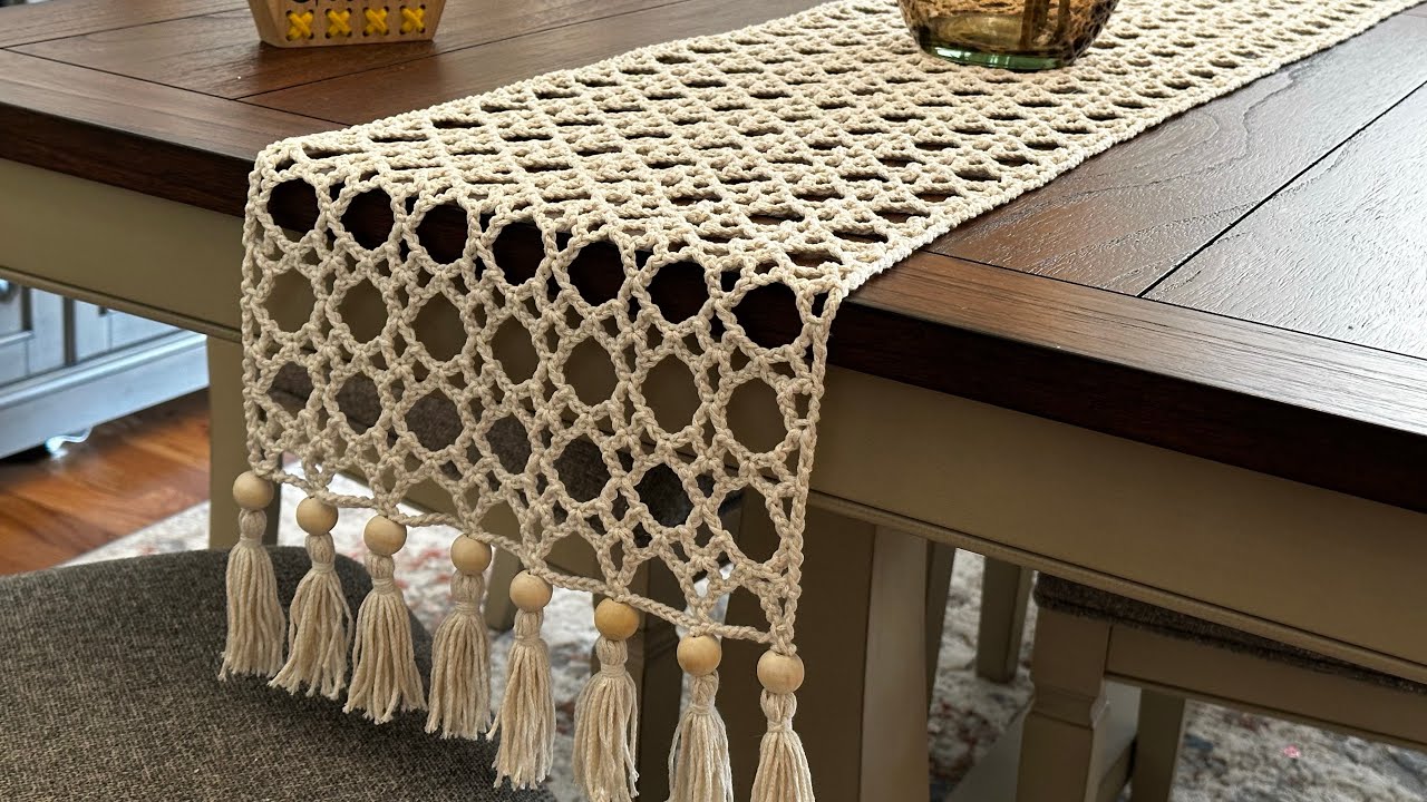 Zincir İşi Runner / Chain Work Table Runner