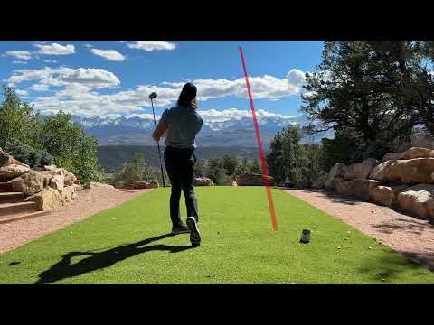 Chuck Quinton Driver Golf Swing - October 2023 - 123 mph clubhead speed
