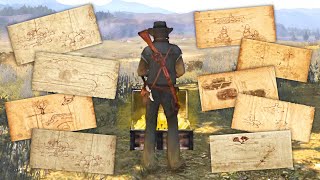 Red Dead Redemption Mobile - Treasure Hunting All 9 Locations